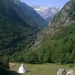 Campo de lujo Tipis Nature, Gavarnie